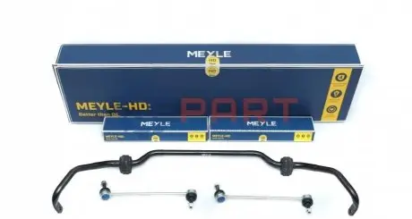Стабілізатор (передній/к-кт) BMW 5 (F10 xDrive) 2.0/2.0D 11-16 (d=25.2mm) Meyle 314 653 0014/HD Купити в Україні