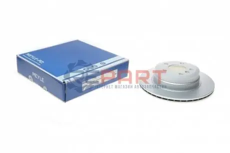 Фото Диск гальмівний (задній) BMW X5 (E70/F15) 06-/X6 (F16) 08- (320x20) (з покриттям) (вентильований) MEYLE (3155230024PD) зображення 1