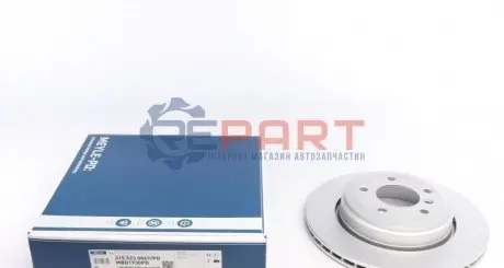 Фото Диск гальмівний (задній) BMW 5 (E60/E61)/6 (E64) 2.0-3.0i/2.0-3.0d 03-12 (320x20) MEYLE (3155230047PD) зображення 1