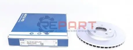 Фото Диск гальмівний (передній) Nissan Qashqai II/X-trail 13-/ Leaf 14-/ Renault Kadjar 13- (296x26) MEYLE (36155210074PD) зображення 1