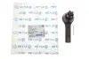 Фото Рульовий наконечник Лів/Прав NISSAN NAVARA, NP300, PATHFINDER II, PICK UP, X-TRAIL I 2.0-3.5 09.95 Meyle (36-16 020 0088) зображення 2