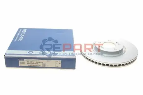 Фото Диск гальмівний (передній) Hyundai i40/ix35 11-/Tucson 15-/Kia Ceed 12- (320x28) MEYLE (37-15 521 0036/PD) зображення 1