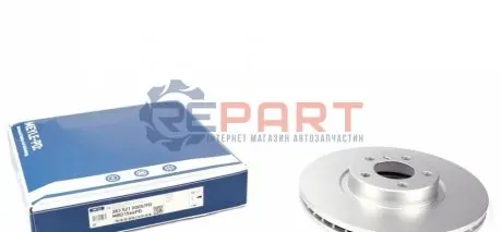 Фото Диск гальмівний (передній) BMW X5 (E70/F15/F85)/X6 (E71/E72/F16/F86) 07- (348x30) MEYLE (3835210005PD) зображення 1