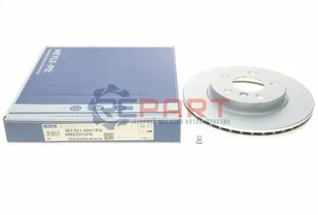 Диск гальмівний (передній) Mini (F54/F55/F56/F57) 13- (280x22) B36/B37/B38 MEYLE 383 521 0051/PD Купити в Україні