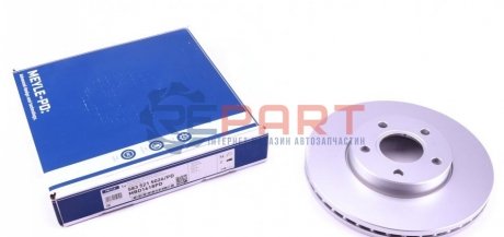 Тормозной диск FORD P. FOCUS 04-/C-MAX/S40/V50/C30278X25 - (1575734, 1501069, 1253730) MEYLE 5835215026PD (фото 1)