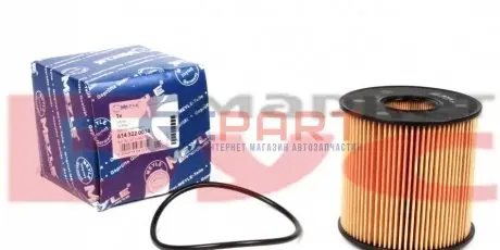 Фільтр масляний Renault Espace/Laguna/Trafic/Master/Opel Movano/Vivaro 2.2D/2.5D/3.0D 00- MEYLE 6143220014 Купити в Україні