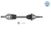 Привідний вал передн Лів 595мм OPEL ASTRA G, VECTRA B, ZAFIRA A 2.0/2.0D/2.2 06.97-10.05 Meyle (6144980033) зображення 2