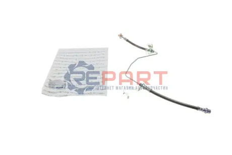 Гальмівний шланг гнучкий задн Прав (довжина 760мм, M10x1) OPEL ASTRA G, ASTRA G CLASSIC, ASTRA H, ASTRA H GTC, ZAFIRA A, ZAFIRA B 1.2-2.2D 02.98-04.15 Meyle 6145250011 Купити в Україні