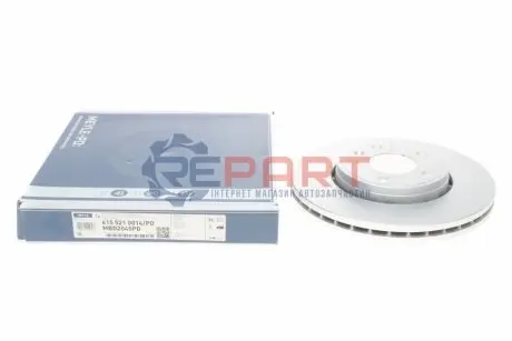 Фото 1 — Диск гальмівний (передній) Renault Trafic/Opel Vivaro/Nissan Primastar 01- (305x28) MEYLE (6155210014PD) Фото Диск гальмівний (передній) Renault Trafic/Opel Vivaro/Nissan Primastar 01- (305x28) MEYLE (6155210014PD) зображення 1