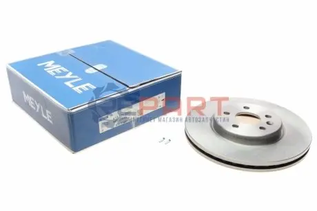 Фото Диск гальмівний (передній) Opel Astra K 15- (300x26) R16 MEYLE (615 521 0032) зображення 1