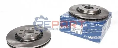Диск гальмівний передн Лів/Прав OPEL ASCONA C, ASTRA F, ASTRA F CLASSIC, CALIBRA A, KADETT E, VECTRA A, VECTRA B 1.4-2.5 09.84-01.05 Meyle 6155216001 Купити в Україні
