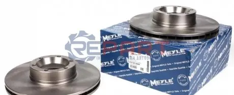 Фото Диск гальмівний (передній) Renault Master 98- (280x24) (вентил.) MEYLE (6155216030) зображення 1