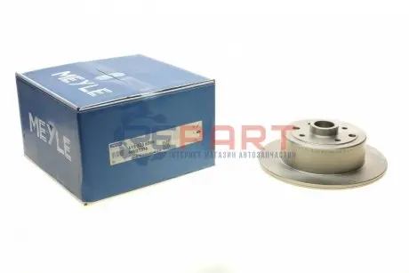 Фото Диск гальмівний (задній) Opel Kadett 87-92/Vectra A 2.0i 88-95 (261x10) MEYLE (6155236006) зображення 1