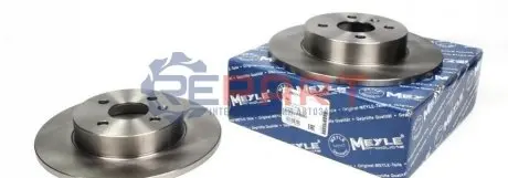 Фото Диск гальмівний (задній) Opel Combo 1.3CDTI-1.7DTI 16V 01- (264x10) MEYLE (6155236043) зображення 1