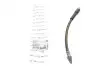 Шланг гальмівний (задній) Ford escort Classic/VI 1.3-1.8/1.8D 95-00D (332mm) 714 525 0022