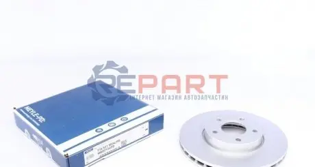 Фото Диск гальмівний (передній) Ford C-Max/ Focus III 10- (278x25) MEYLE (7155210034PD) зображення 1