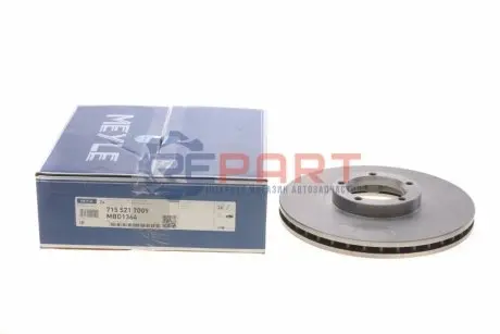 Фото Диск тормозной MEYLE (7155217009) изображение 1