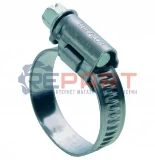 Кабельні стяжки 52-03008745 ASFA-L, черв'ячна, (EN) medium-pressure 10шт, ширина 7,5 мм, максимальний діаметр 12мм, діаметр 12 / 8 мм, матеріал: сталь, вид сталі: W1 MIKALOR OSM0300874510SZT Купити в Україні