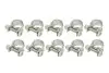(EN) Screw band 52-03010560 комплектація 10шт, ширина 10 мм, максимальний діаметр 12мм, діаметр 12-13 мм, матеріал: гальванізований / (en) soft steel, вид сталі: W1 MIKALOR (OSM0301056010SZT) зображення 1