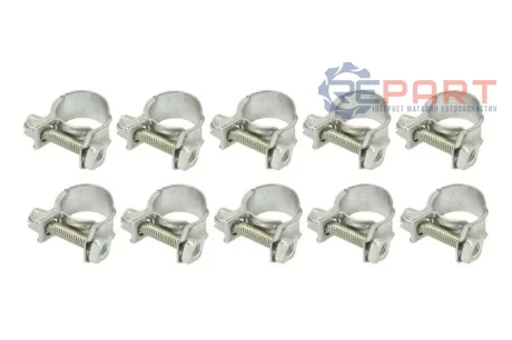 (EN) Screw band 52-03010560 комплектація 10шт, ширина 10 мм, максимальний діаметр 12мм, діаметр 12-13 мм, матеріал: гальванізований / (en) soft steel, вид сталі: W1 MIKALOR OSM0301056010SZT