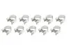 Фото (EN) Screw band 52-03010587 комплектація 10шт, ширина 10 мм, максимальний діаметр 15мм, діаметр 14-15 мм, матеріал: гальванізований / (en) soft steel, вид сталі: W1 MIKALOR (OSM0301058710SZT) зображення 1