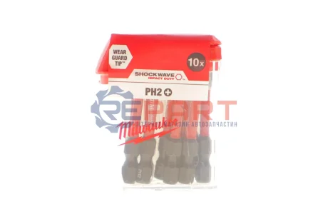 Біта 1/4" PH2 2 од. MILWAUKEE 4932430855 Купити в Україні