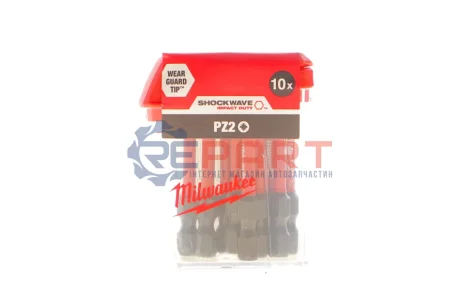 Біта 1/4" PH2 2 од. MILWAUKEE 4932430866 Купити в Україні