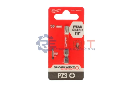 PRO Impact Control PH2 біти 25 мм, 2ш. MILWAUKEE 4932430870 Купити в Україні