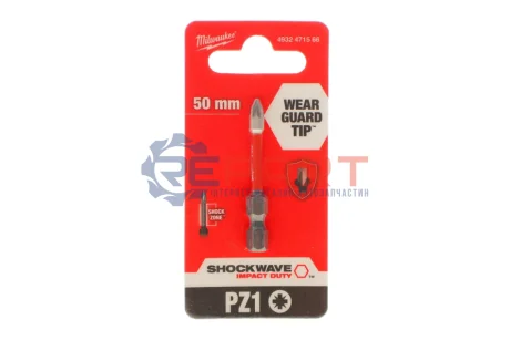 PRO Impact Control PH2 біти 25 мм, 2ш. MILWAUKEE 4932471566 Купити в Україні