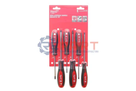 Набір викруток Torx/PH/PZ/SL 6 од. MILWAUKEE 4932471806 Купити в Україні