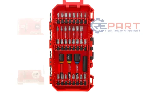 Набір біт комбінований SHOCKWAVE PACKOUT 1/4" 35 од. MILWAUKEE 4932492003