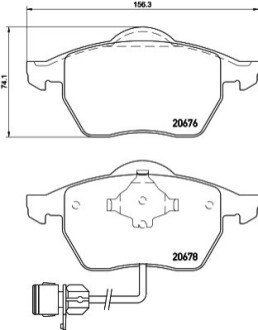 Колодки гальмівні дискові MINTEX MDB1531