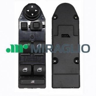 Кнопка склопідіймача (L) BMW X3 (E83) 04-10 M54/M57/N46/N47/N52 (блок) MIRAGLIO 121/BMP76004 (фото 1)