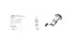 Личинка замка задн Прав CITROEN JUMPER I FIAT DUCATO PEUGEOT BOXER 02.94-04.02 MIRAGLIO (80379) зображення 1