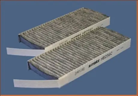 Фото Фільтр салону Renault Latitude 2.0/3.0dCi 10-(вугільний) (к-кт 2 шт.) MISFAT (HB256C) зображення 1