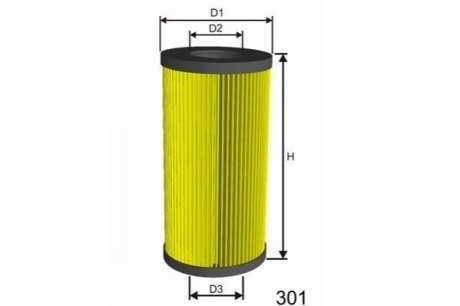 Фільтр масла Bmw 320-328/520-530/728-740 95- MISFAT L004