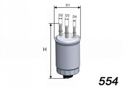 Фильтр MISFAT M294 (фото 1)