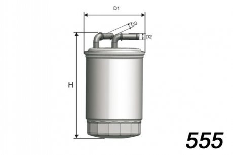 Топливный фильтр MISFAT M618