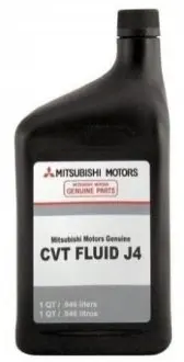 Трансмиссионное масло Mitsubishi CVT FLUID J4 синтетическое 1 л MITSUBISHI MZ320185