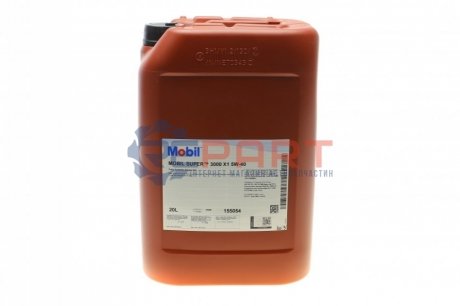 Масло моторное Super 3000 X1 5W-40 (20 л) MOBIL 150011