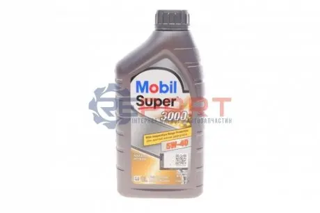 Масло моторное Mobil Super 3000 X1 5W-40 (1 л) MOBIL 152567 Купить в Украине