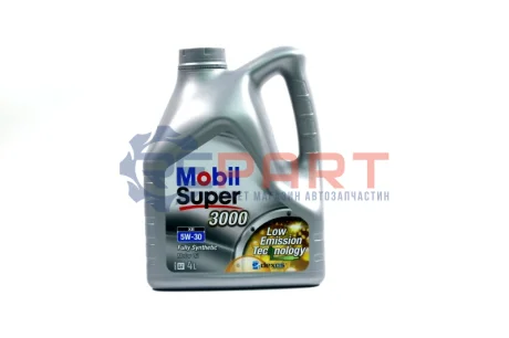 Масла моторные Mobil SUPER 3000 XE 5W-30 (Канистра 4л) MOBIL 153326