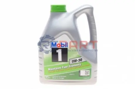 Фото Моторна олива 0W30 1 ESP (4L) MOBIL (153754) зображення 1