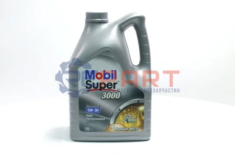 Масло моторное SUPER 3000 FORMULA R 5W-30, ACEA C4, 5л MOBIL 154126