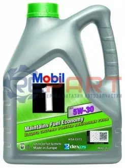 Масло моторное синтетика 1 ESP 5W30 (VW 504.00/507.00/BMW LL-04/MB 229.51) 4L MOBIL MOBIL1ESP5W304L