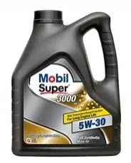 4л Super 3000 XE 5W-30 масло синт. ACEA C3, API SM/SL, Dexos2™, BMW LL-04, MB-Approval 229.31/229.51/229.52, VW502 00/505 00/505 01, Ford WSS-M2C917-A MOBIL MOBIL9257