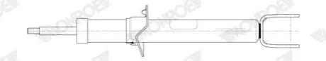 Амортизатор газомасляний MONROE 376274SP Купить в Украине