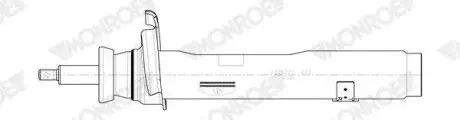Амортизатор (передній) BMW 2 (F45/F46)/X1 (F48) 14- (L) B37/N47/B38/8/2 (B4) MONROE G8641 Купити в Україні
