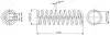 Пружина амортизатора SP2784