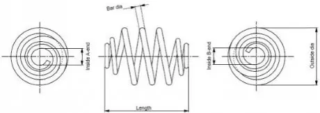 Фото Пружина підвіски MONROE (SP3413) зображення 1